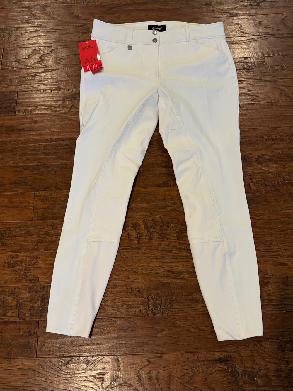 NWT Horze Grand Prix Women’s Leather Full Seat Breeches